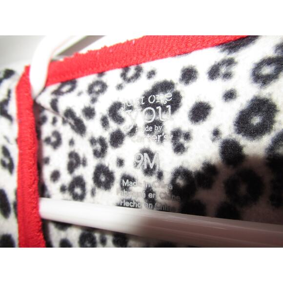 Just one you (carter's) dalmatian white and black spotted sleeper - Picture 3 of 3